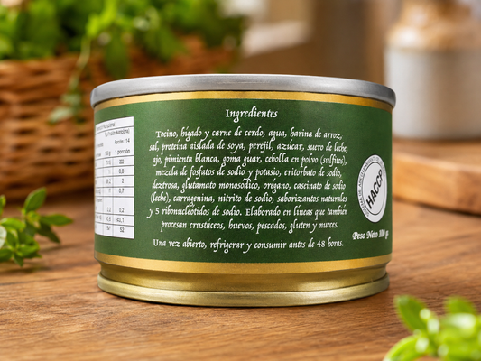 Paté a las Finas Hierbas Castillo 100g – Sabor Tradicional Chileno