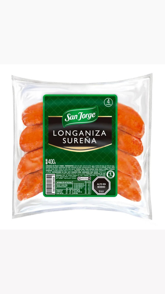 Longaniza sureña San jorge 400g - Chilena Cossas