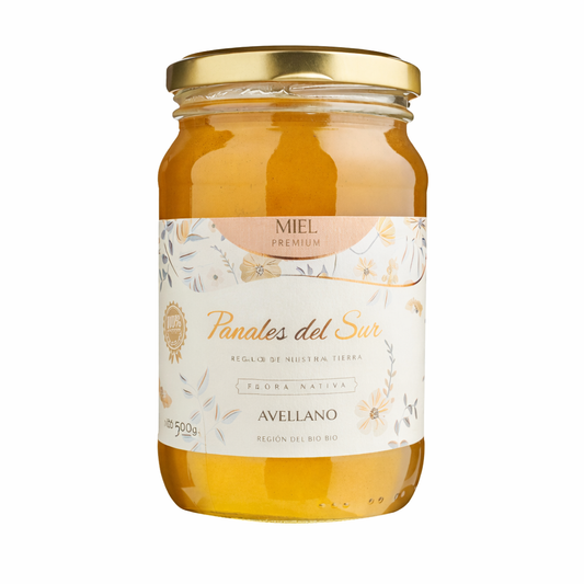 Miel Avellano Panales del Sur 500g