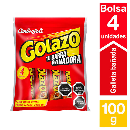 Golazo pack 4 unidades