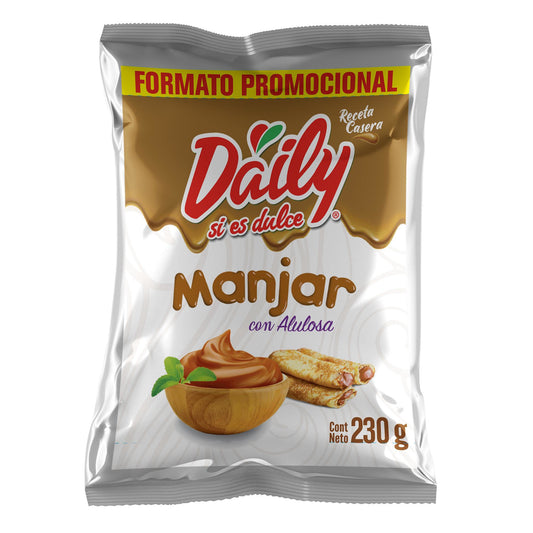 Manjar con alulosa Daily 230g