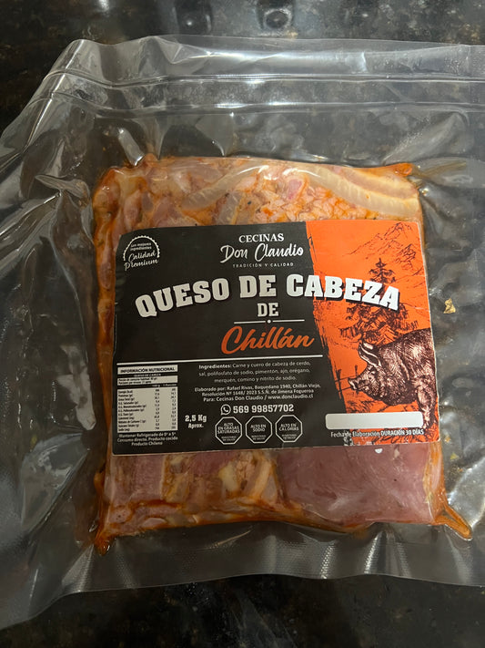 Queso de cabeza 250g chillan