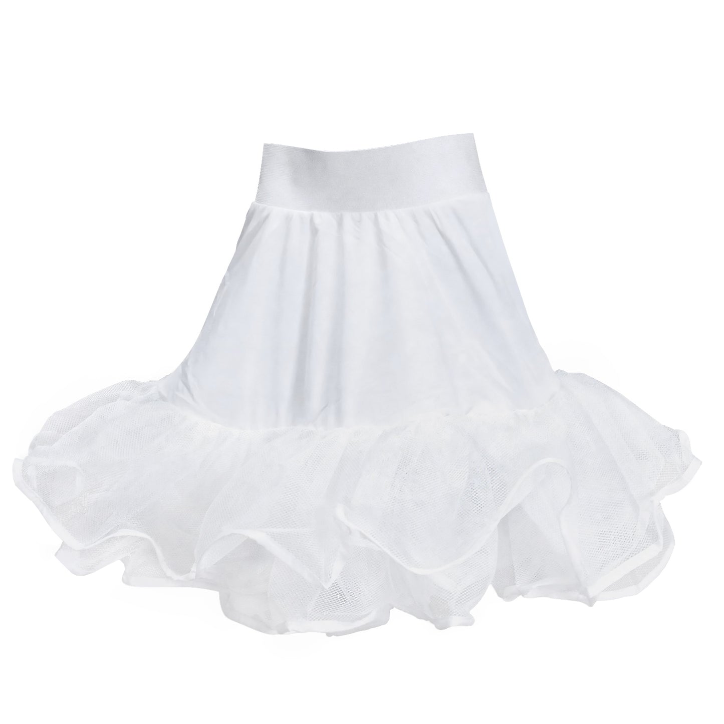 Falso basico para Vestido de Cueca de Niña | Enagua para Vestido de Huasita y Fiestas Patrias