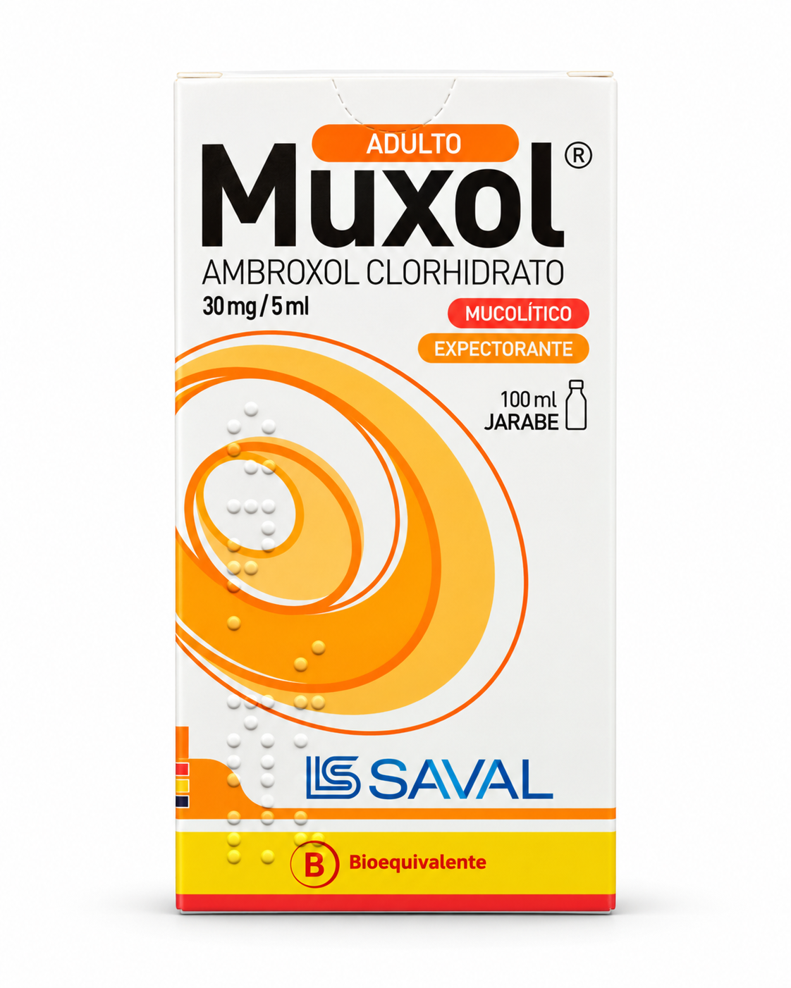 Jarabe Adulto Ambroxol – 100 ml