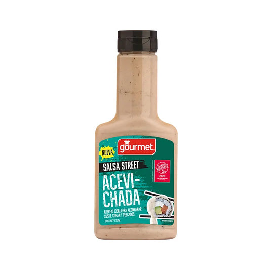 Salsa acevichada aderezo gourmet 250g
