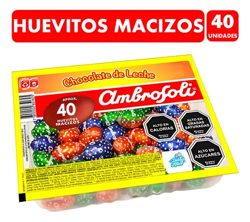 Huevitos ambrosoli 40 unidades
