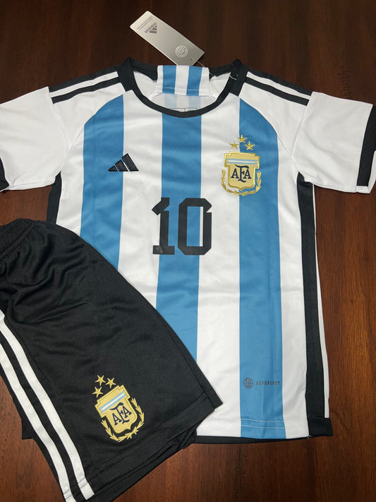 Conjunto selección argentina niños y adultos