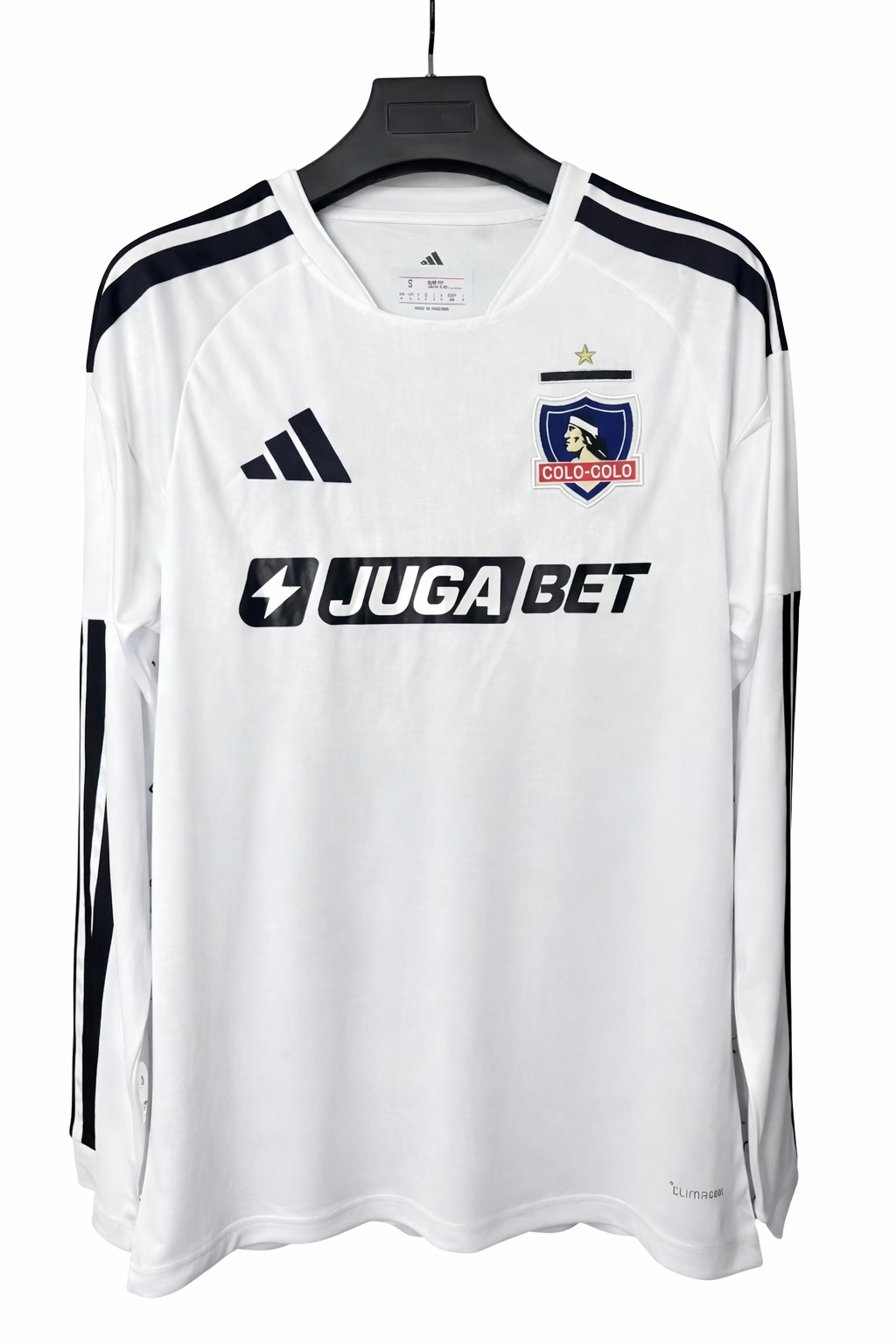 Camiseta Colo Colo Blanca marca larga 2026 - Chilena Cossas