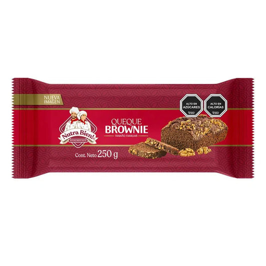 Queque brownie 250g - chocolate con nueces