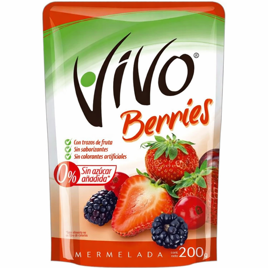 Mermelada de durazno 200g - Vivo 0% azúcar añadida - Chilena Cossas