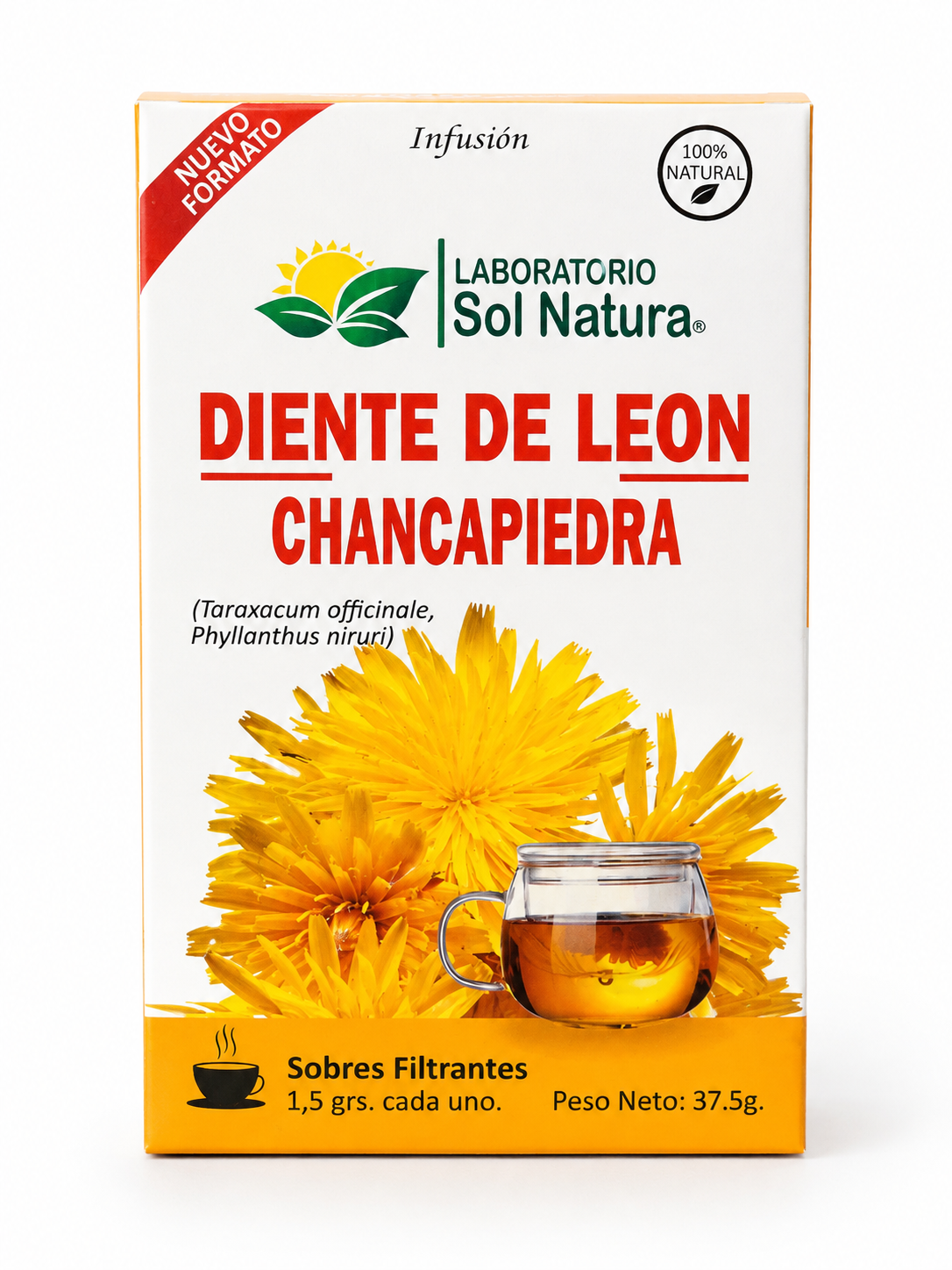 Diente de Leon - Chancapiedra -25 bolsitas