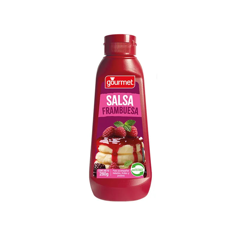 Salsa de frambuesa gourmet 280g