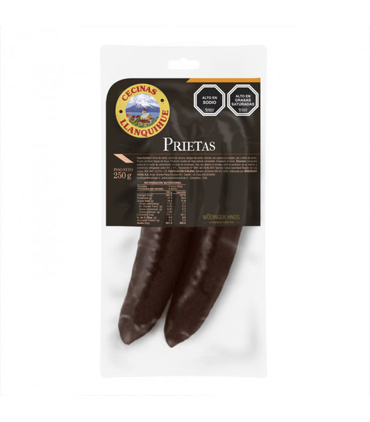 Prietas Llanquihue 250gr - Chilena Cossas
