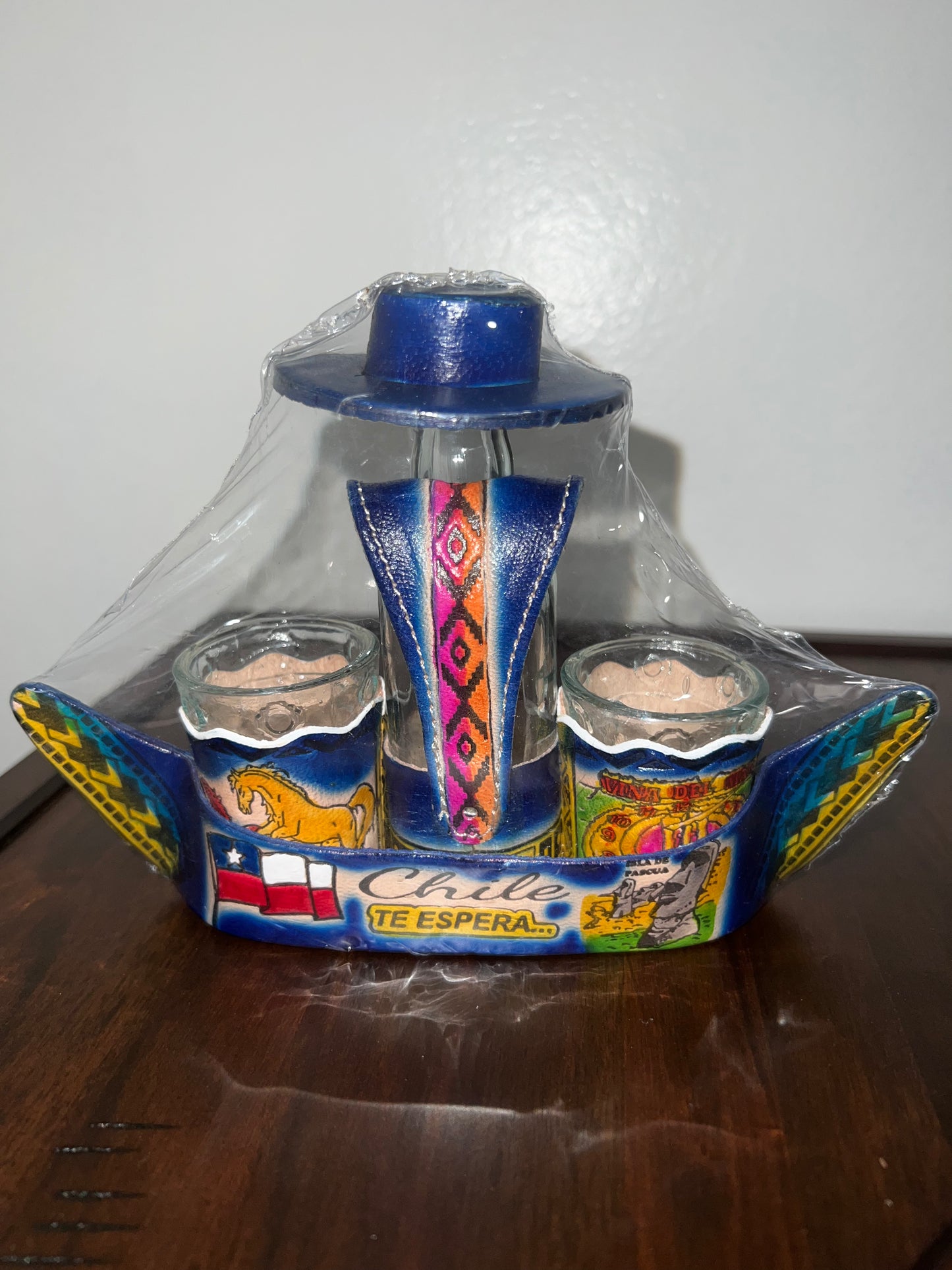 Set de shot tequila decoración barco