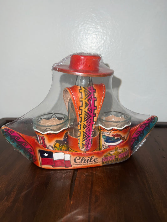 Set de shot tequila decoración barco