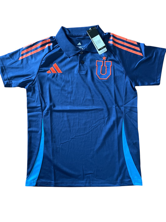 Polera Universidad de Chile/ cuello piqué
