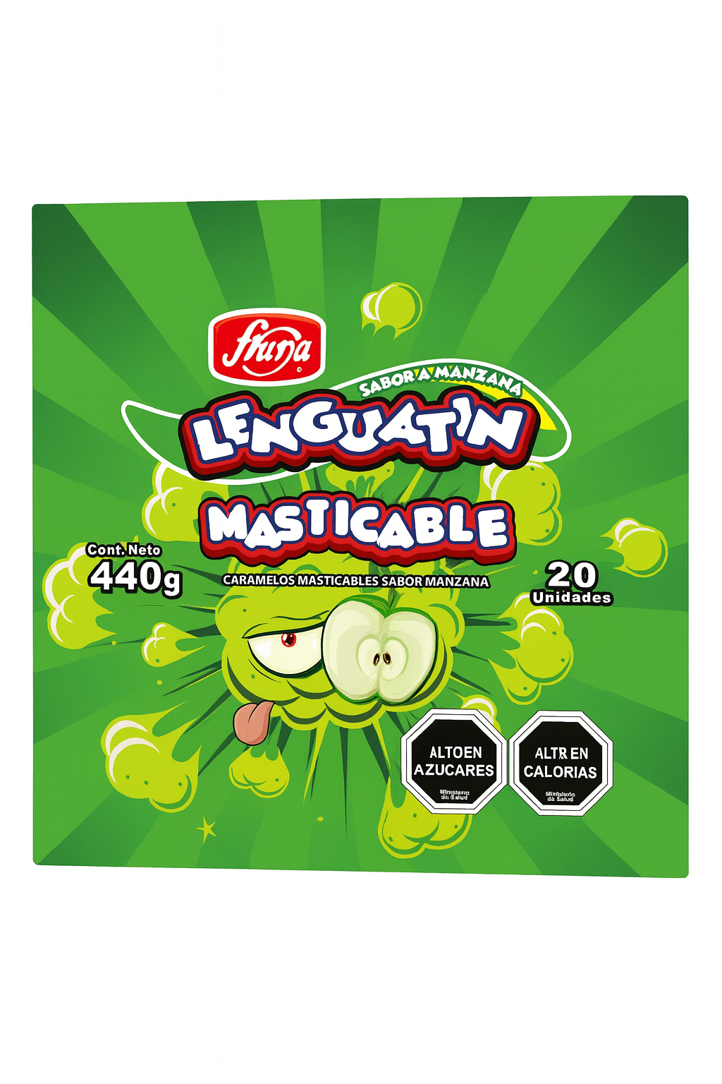 Lenguatin sabor manzana unidad