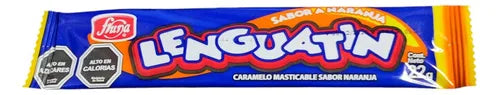 Lenguatin sabor naranja- masticable fruna