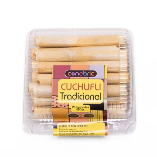 Cuchufli tradicional 25 unidades, conebric