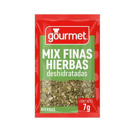 Mix finas hierbas deshidratadas 7g. Gourmet