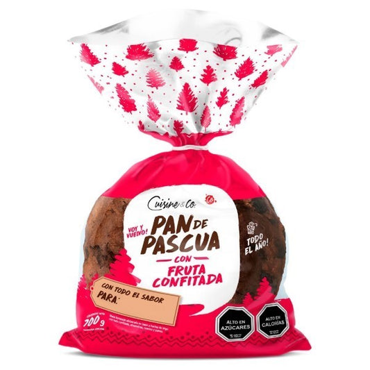 Pan de pascua frutas confitadas 700g Cousine & Co