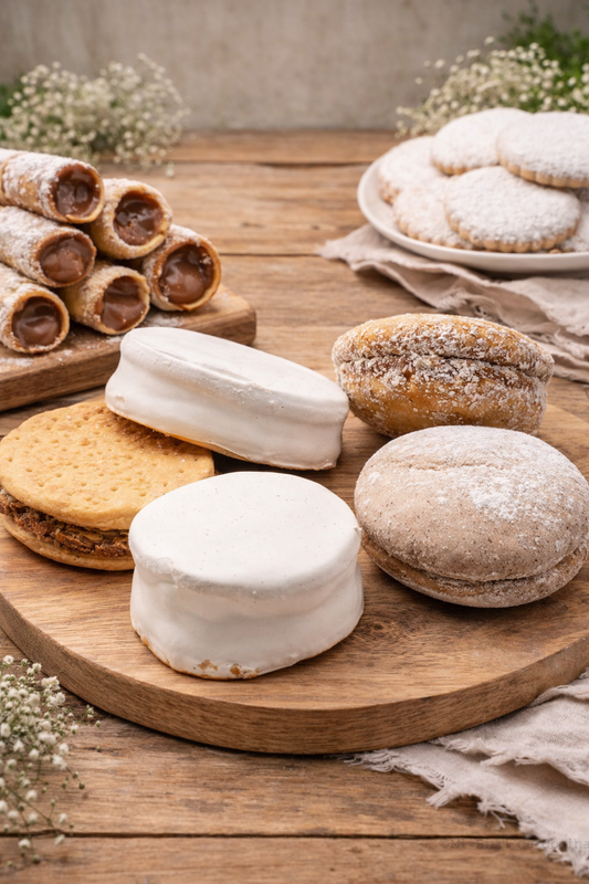 Pasteles y dulces artesanales mixtos Chilenos 300g