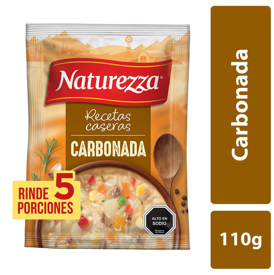 Carbonada, Naturezza, receta casera. Rinde 5 porciones