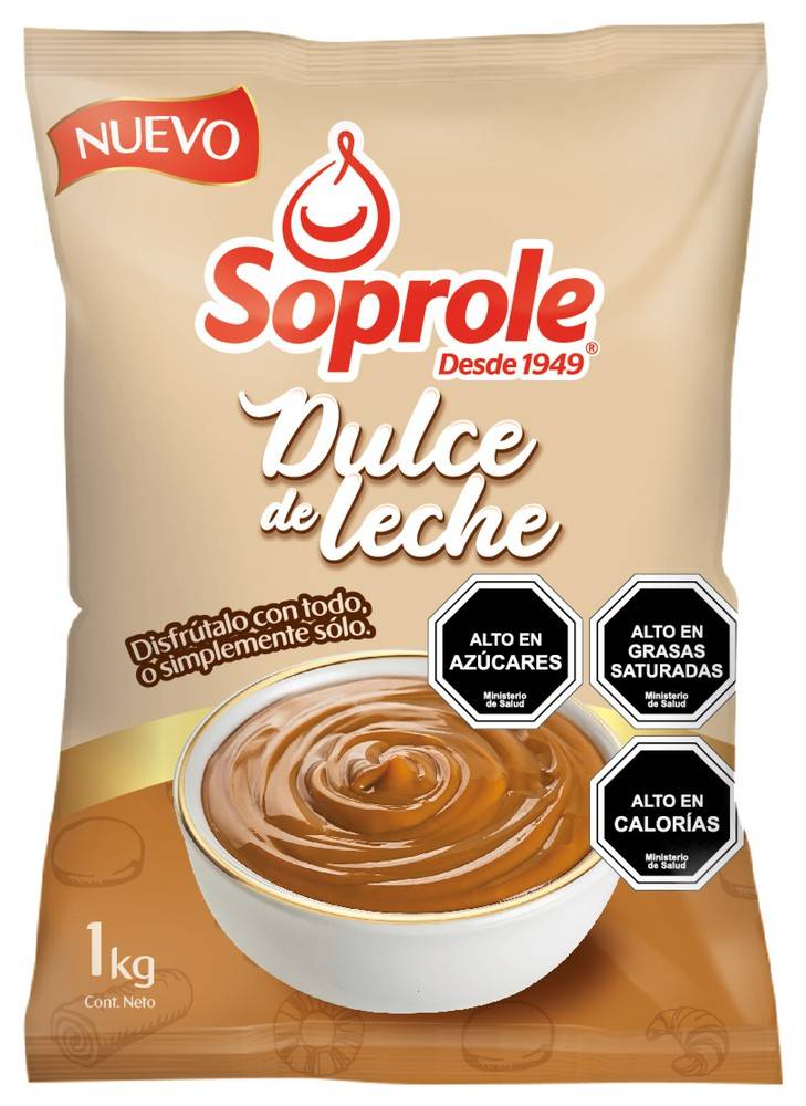 Dulce de leche Soprole 1 kg