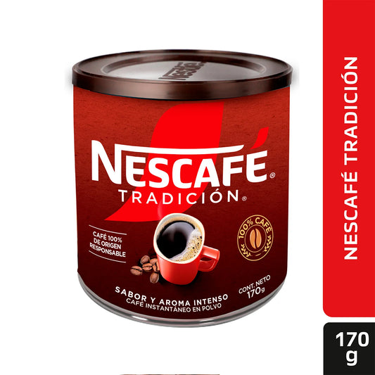 Nescafe instantáneo en polvo 170g