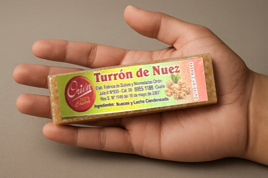 Turrón de nuez artesanal