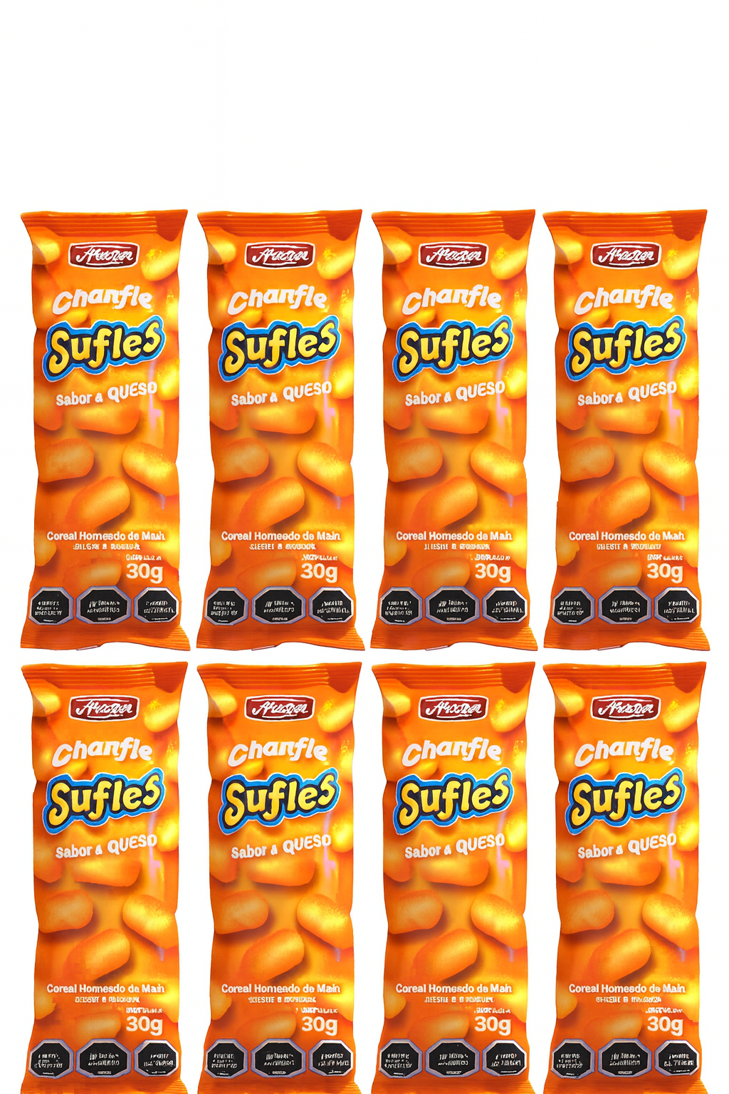 Sufle de queso fruna pack x 8 unidades