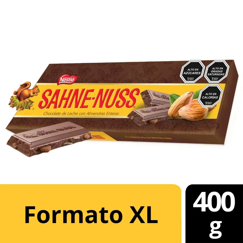 Sahne nuss 400g - Nestlé, formato XL - Chilena Cossas