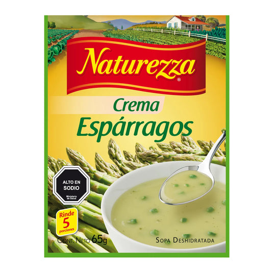Crema de espárragos Naturezza personal para 1