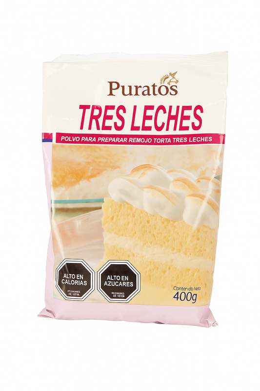 Remojo tres leches Puratos 400g