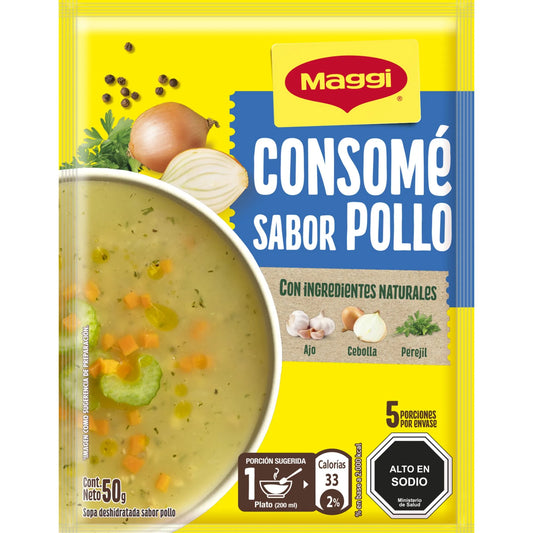 Consomé de pollo Maggi 5 porciones