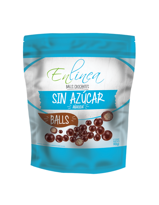 Balls crocantes en línea 90 gr sin azúcar