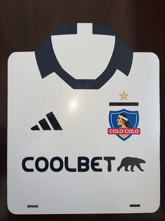 Caja camiseta Colo Colo