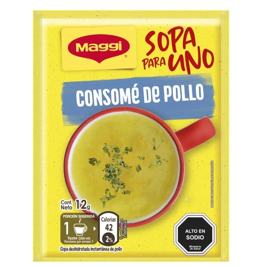 Consomé de pollo para uno Maggi