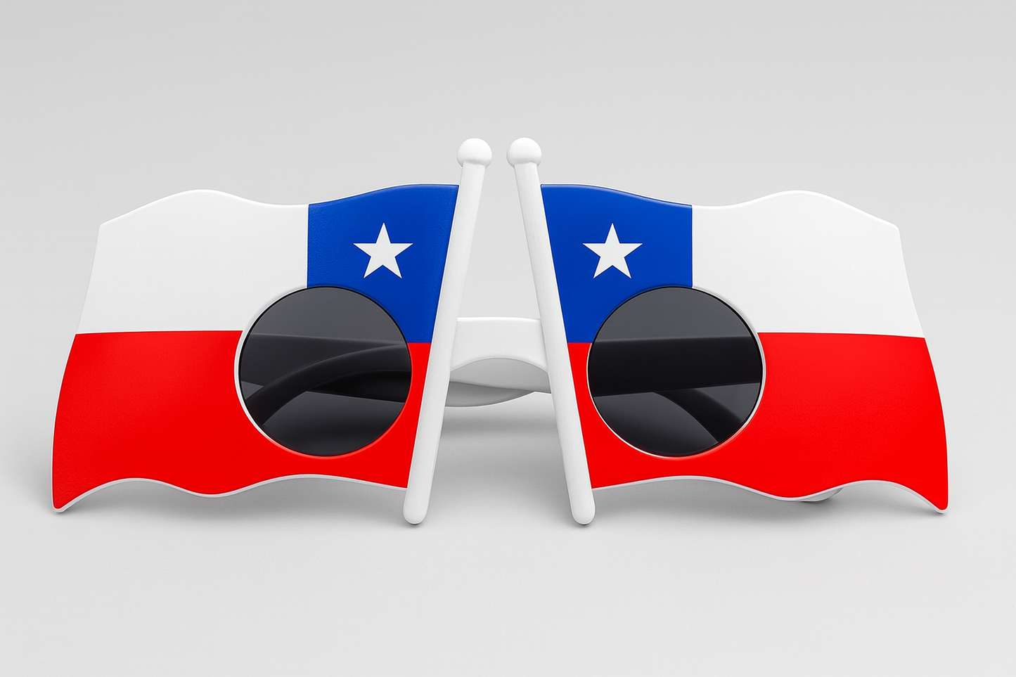 Lentes bandera chilena