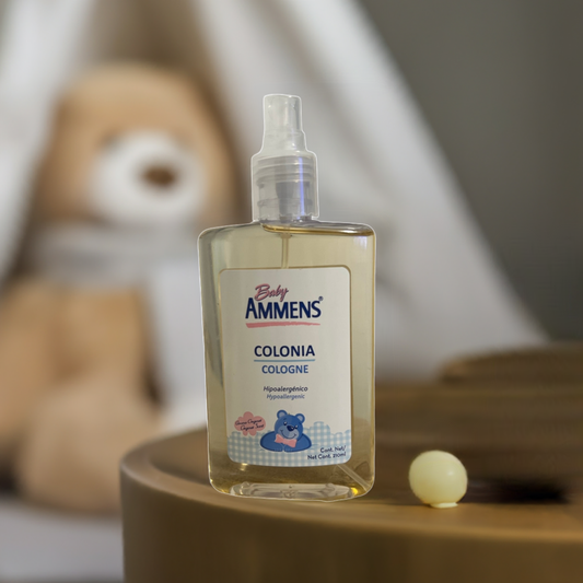 Colonia Baby Ammens botella clásica fragancia infantil aroma a bebe producto chileno