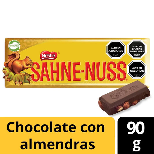 Sahne Nuss chocolate Nestlé - Chilena Cossas