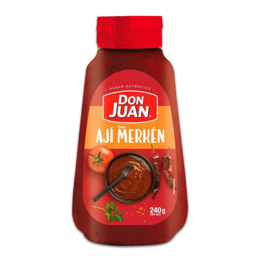 Ají Merken Don Juan 240g salsa picante chilena.