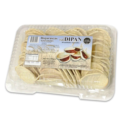 Hojarascas artesanales 60 unidades 260gr