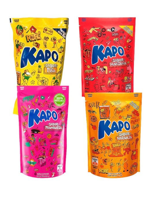 Jugos Kapo chilenos – bebidas chilenas en USA