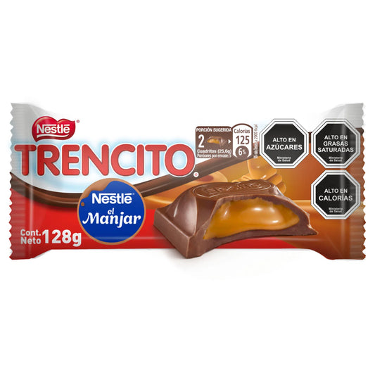 Chocolate trencito manjar 128 gr