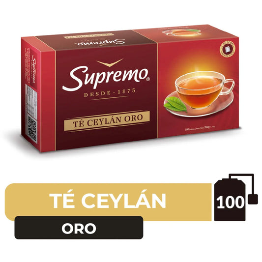 Te Ceylán oro supremo