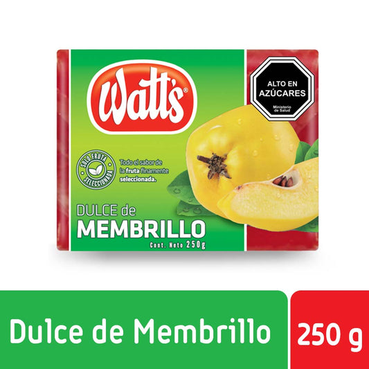 Dulce de membrillo watts 250g