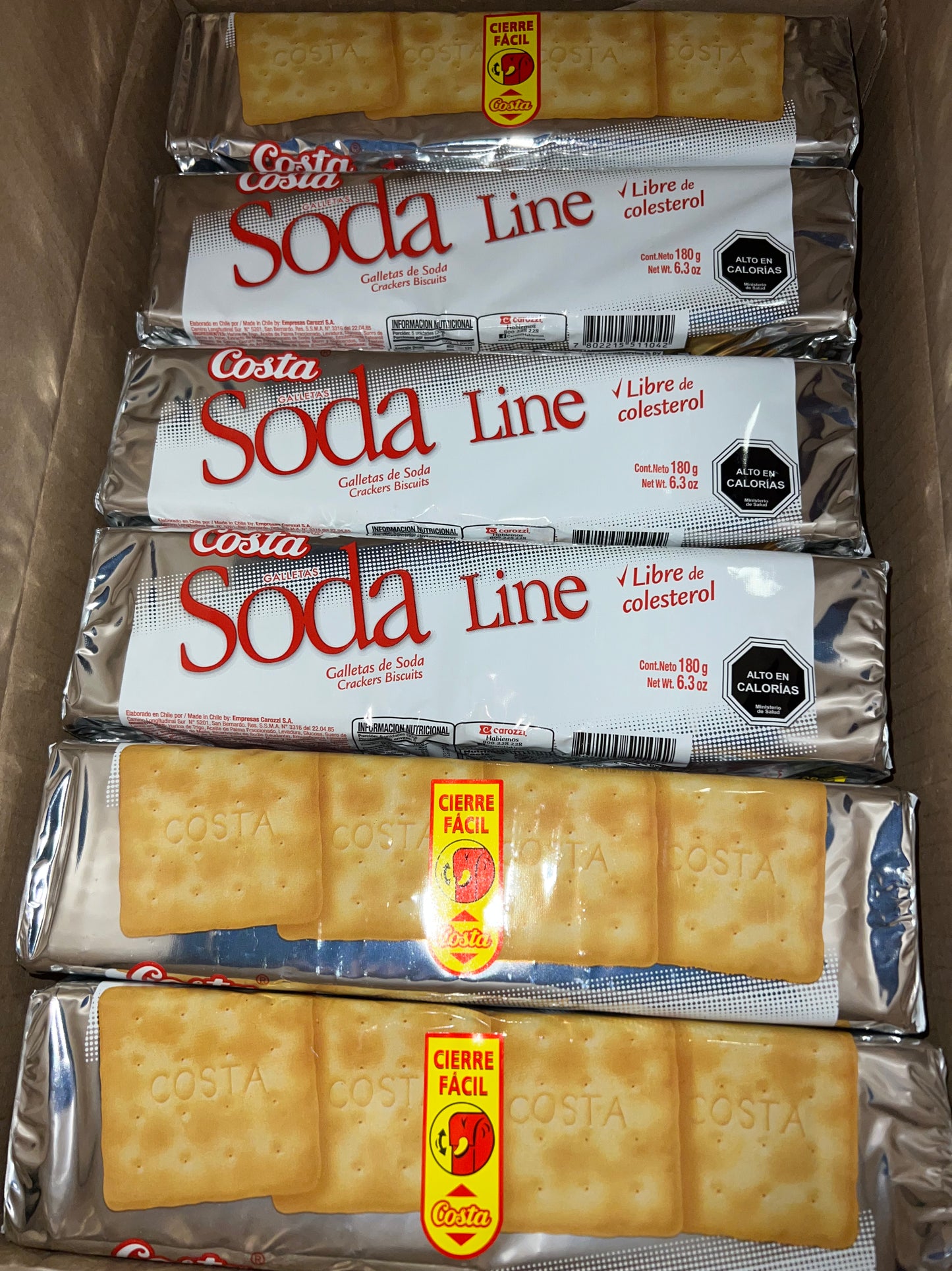 Galleta de soda line