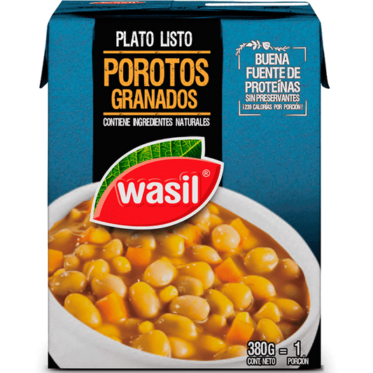 Porotos granados Wasil 380gr
