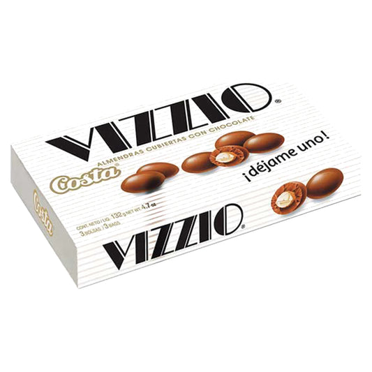 Vizzio, almendras cubiertas con chocolate